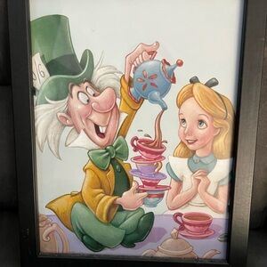 Framed Alice in Wonderland Art Print